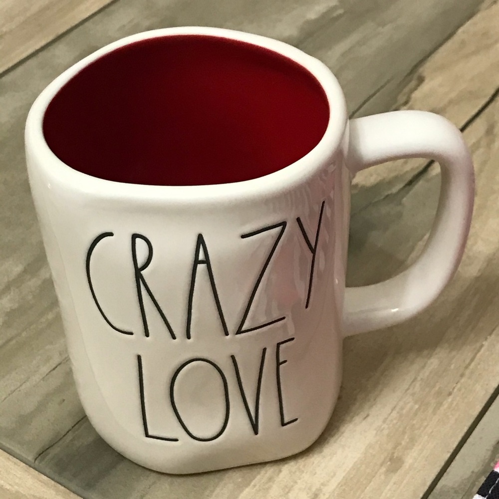 Rae Dunn CRAZY LOVE Mug